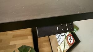 Egomaster FSL500 Standing desk (black) (2 foto / 4)