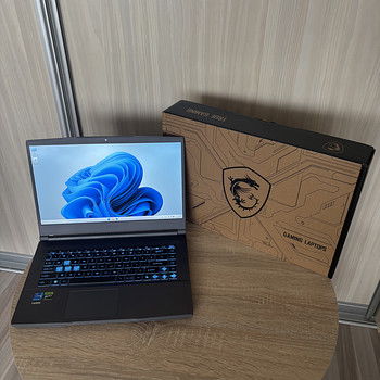 MSI Sülearvuti RTX 4050 / i7-13620H / RAM 16gb GARANTII!