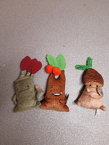 Eurotrees pehmed mänguasjad (3 tk komplekt) (1 foto / 1)