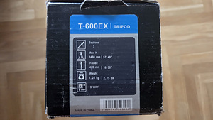 Benro T-600EX Tripod fotoaparaadi statiiv (2 foto / 3)