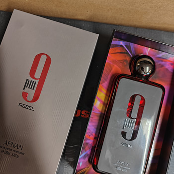 Afnan 9pm Rebel eau de parfum 100ml parfüüm unisex