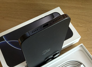 Apple iPhone 16 Pro Max Ti Black 512GB uueväärne! Aku 100% (5 foto / 6)