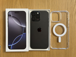 Apple iPhone 16 Pro Max Ti Black 512GB как новый! Аккумулято (1 фото из 8)