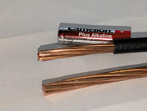Медный провод 25 — заземление 2-в-1 CU25 HK25 MK25 (1 фото из 2)
