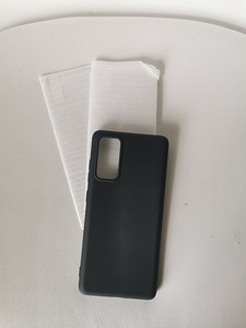 Новый силиконовый чехол для Samsung S20 FE + 2 защитных стекла (1 фото из 2)
