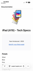 iPad 11 (A16) розовый (3 фото из 5)