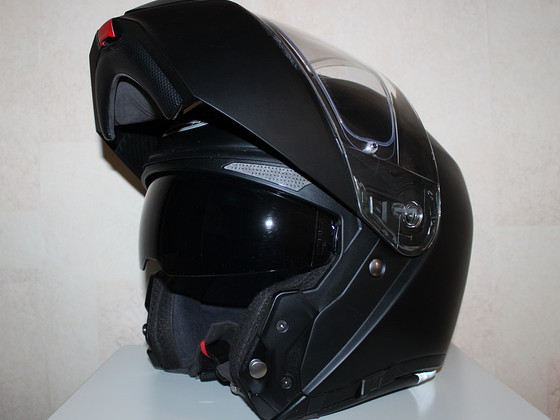 Шлем HJC RPHA 90 чёрный матовый, 2XL, 62-63 см + интерком