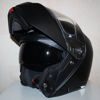 Шлем HJC RPHA 90 чёрный матовый, 2XL, 62-63 см + интерком