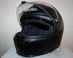 Шлем HJC RPHA 90 чёрный матовый, 2XL, 62-63 см + интерком (2 фото из 8)
