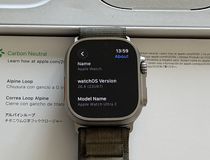 Apple Watch Ultra 2 49mm Natural Titanium как новый Аккумулятор 100% (5 фото из 7)