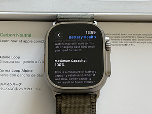 Apple Watch Ultra 2 49mm Natural Titanium как новый Аккумулятор 100% (6 фото из 7)