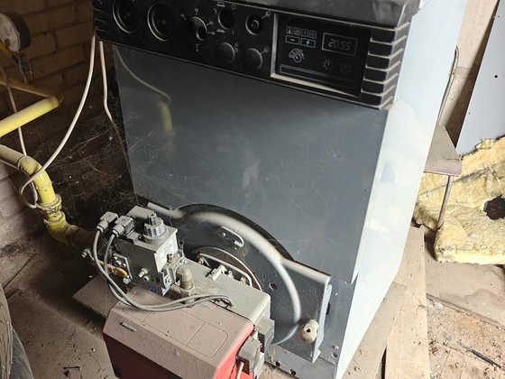 Газовый котёл FER + газовая горелка Bentone BG 200