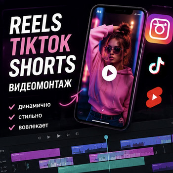 Монтаж Reels / TikTok / Shorts