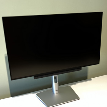 Dell U2424HE 24” USB-C monitor + soundbar