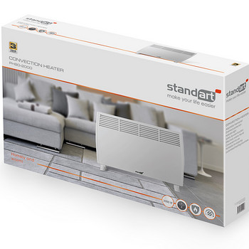 Konvektsioonradiaator Standart PH80-2000, 2000 W