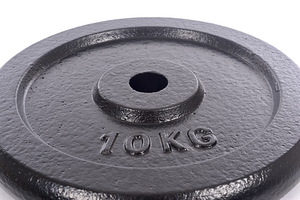 Terasest ketas raskustele ja hantlitele 10kg (31,5mm) (3 foto / 3)