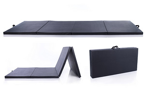 Kokkupandav spordimatt 122x244cm, must (1 foto / 10)