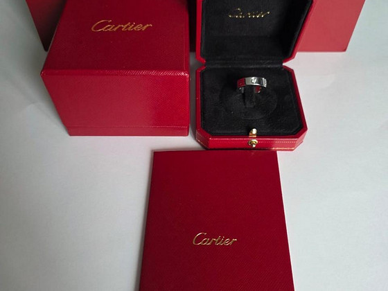 Cartier Love with 3 diamonds white gold