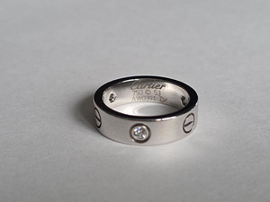 Cartier Love with 3 diamonds white gold (4 foto / 6)