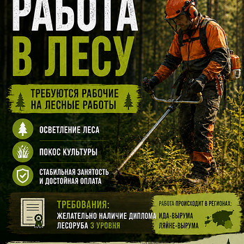Töö metsas