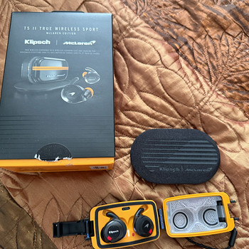 Klipsch T5 II True Wireless Sport Earphones McLaren Edition