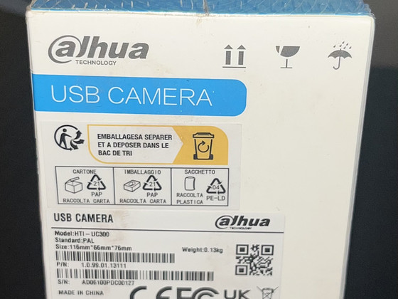 Веб-камера новая, в плёнке! Dahua HTI-UC300 USB камера