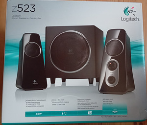 ПРОДАЁТСЯ: Неиспользованный комплект колонок Logitech Z523 2.1 в коробке (3 фото из 3)