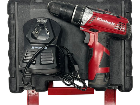 Аку-дрель Einhell TE-CD 12 X-Li + зарядка + 2тк аку