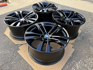 20" оригинальные разноширокие диски BMW style 468M 5x120 (x5 и x6) (2 фото из 10)