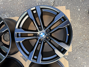 20" оригинальные разноширокие диски BMW style 468M 5x120 (x5 и x6) (3 фото из 10)