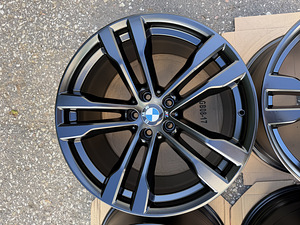 20" оригинальные разноширокие диски BMW style 468M 5x120 (x5 и x6) (5 фото из 10)