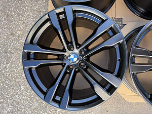 20" оригинальные разноширокие диски BMW style 468M 5x120 (x5 и x6) (6 фото из 10)