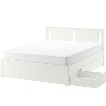 Каркас кровати Ikea Songesand с 2 ящиками для хранения, НОВЫЙ в упаковке