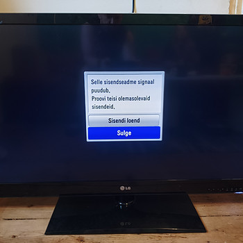 LG 42" (107 cm) Full HD teler — töökorras, pulti ei ole