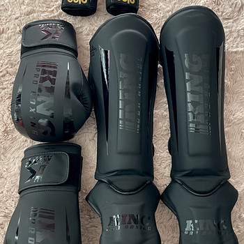 King Pro Boxing BGVL-3 kindad + SG-seeria säärekaitsmed