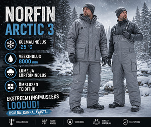 Kalastus,matkariided:Norfin Arctic 3 (1 foto / 6)