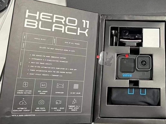 GoPro HERO 11 Black + lisad