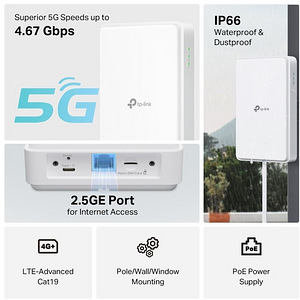 5G ruuter TP-Link NE200 outdoor (4 foto / 4)