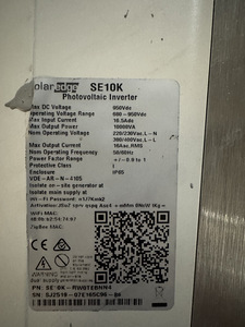 SolarEdge SE10K-RW0TEBEN4 (2 фото из 4)