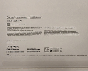 Apple Macbook Air 13 M4 16/256GB SkyBlue SWE nagu uus! (8 foto / 8)