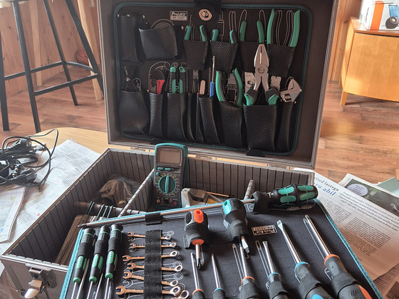 Pro'sKit PK-15307 elektroonika remonditööriistade komplekt