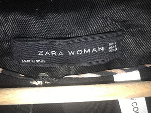 Чёрный пиджак Zara S (2 фото из 2)