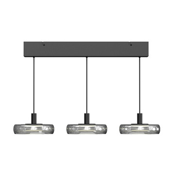 Disain-rippvalgusti Maytoni Float Black 680mm (LED)