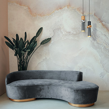 Rippvalgusti Maytoni Palette Grey & Gold 95mm (GU10)