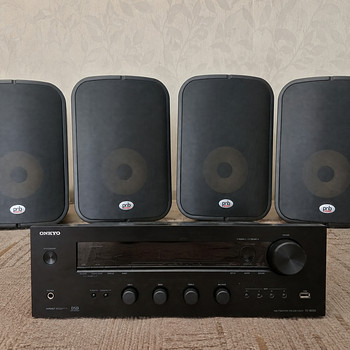 Kõlarit + Onkyo ressiiver