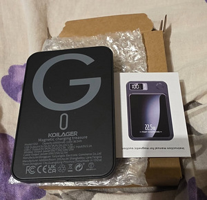 MagSafe 10000mAh Magnetic PowerBank 22.5W Fast Charge 2 in1 (3 foto / 10)