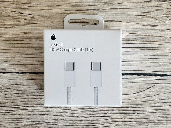 Apple USB-C зарядный кабель 60W 1m – USB-C to USB-C НОВЫЙ