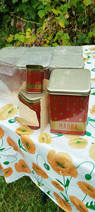 Norma Tallinn 18-osaline vintage metallpurkide komplekt (3 foto / 4)