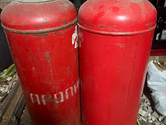 Советский газовый балон вналичии 2 штуки.