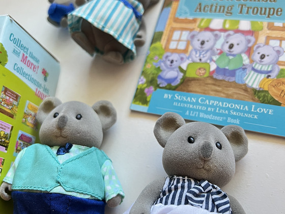 Lil Woodzeez mänguasi koala pere UUS